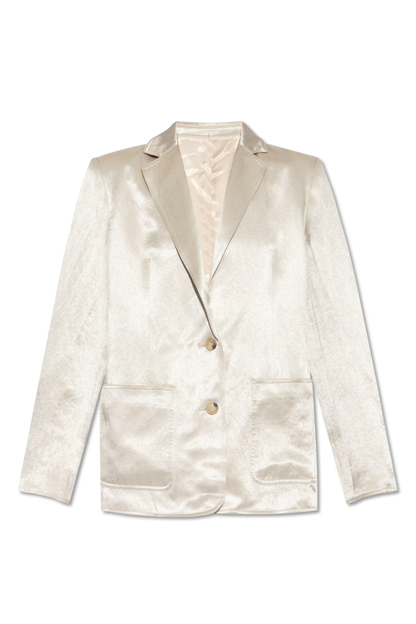 Cream Blazer with pockets Helmut Lang - Vitkac GB